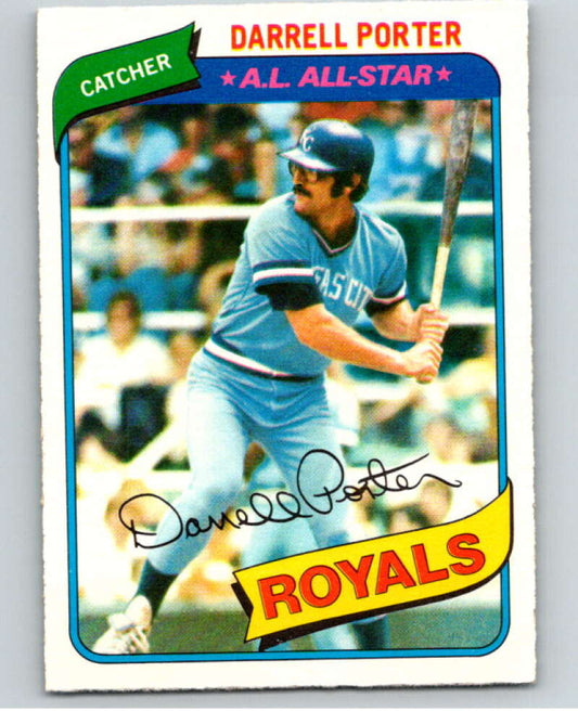 1980 O-Pee-Chee #188 Darrell Porter  Kansas City Royals  V79416 Image 1