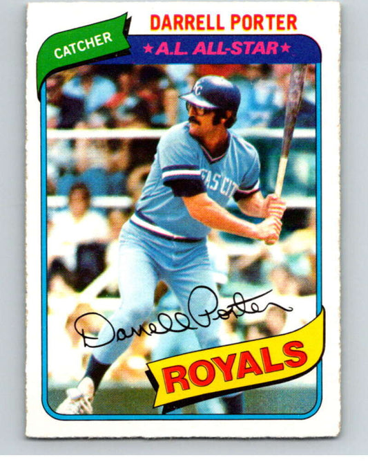 1980 O-Pee-Chee #188 Darrell Porter  Kansas City Royals  V79419 Image 1
