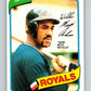 1980 O-Pee-Chee #191 Willie Aikens  Kansas City Royals/Angels  V79429 Image 1