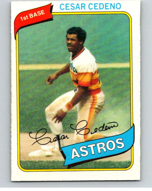 1980 O-Pee-Chee #193 Cesar Cedeno  Houston Astros  V79432 Image 1