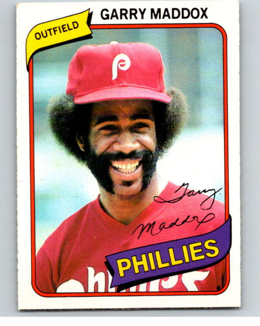 1980 O-Pee-Chee #198 Garry Maddox  Philadelphia Phillies  V79441 Image 1