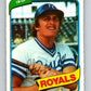 1980 O-Pee-Chee #202 Pete LaCock  Kansas City Royals  V79449 Image 1