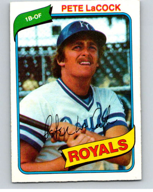 1980 O-Pee-Chee #202 Pete LaCock  Kansas City Royals  V79452 Image 1