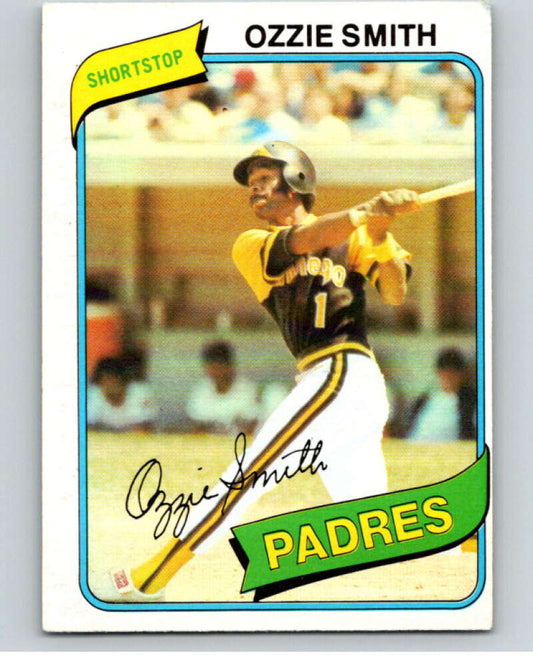 1980 O-Pee-Chee #205 Ozzie Smith  San Diego Padres  V79461 Image 1