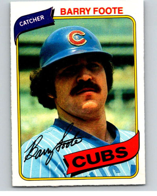 1980 O-Pee-Chee #208 Barry Foote  Chicago Cubs  V79471 Image 1