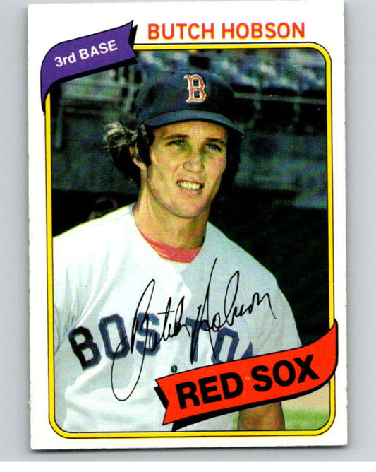 1980 O-Pee-Chee #216 Butch Hobson  Boston Red Sox  V79495 Image 1