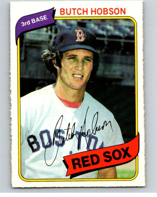 1980 O-Pee-Chee #216 Butch Hobson  Boston Red Sox  V79497 Image 1