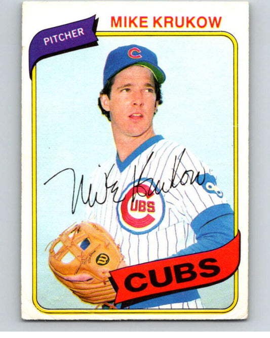 1980 O-Pee-Chee #223 Mike Krukow  Chicago Cubs  V79524 Image 1