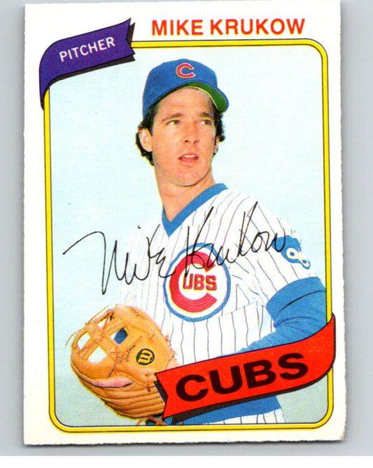 1980 O-Pee-Chee #223 Mike Krukow  Chicago Cubs  V79525 Image 1