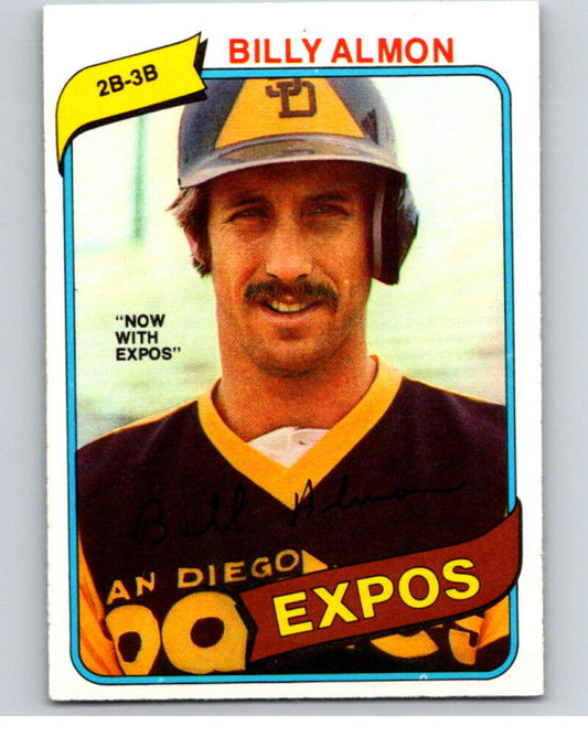 1980 O-Pee-Chee #225 Bill Almon  Montreal Expos/S Padres  V79531 Image 1
