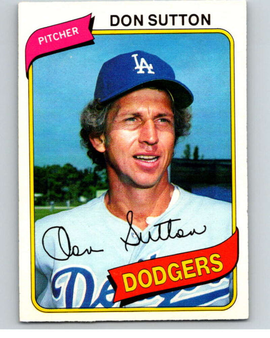 1980 O-Pee-Chee #228 Don Sutton  Los Angeles Dodgers  V79539 Image 1
