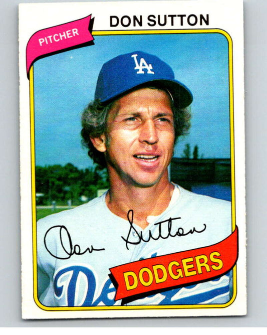 1980 O-Pee-Chee #228 Don Sutton  Los Angeles Dodgers  V79540 Image 1