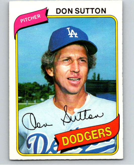 1980 O-Pee-Chee #228 Don Sutton  Los Angeles Dodgers  V79541 Image 1
