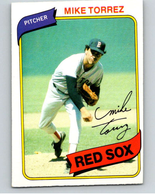 1980 O-Pee-Chee #236 Mike Torrez  Boston Red Sox  V79559 Image 1