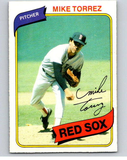 1980 O-Pee-Chee #236 Mike Torrez  Boston Red Sox  V79560 Image 1