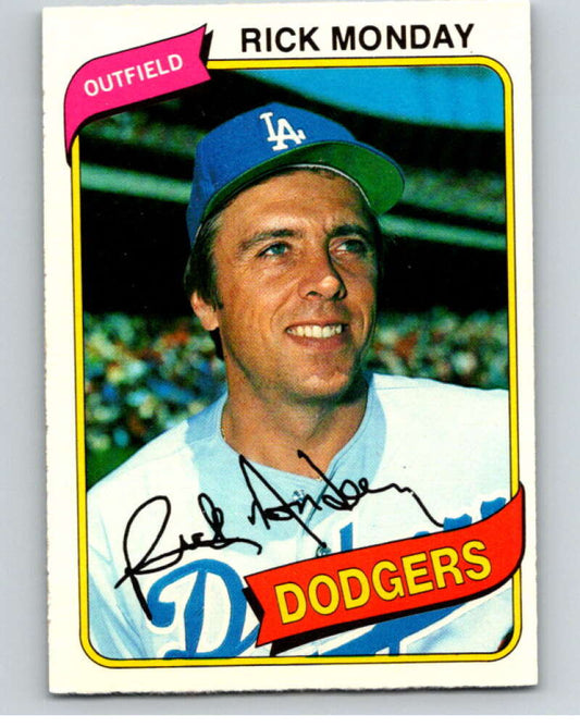 1980 O-Pee-Chee #243 Rick Monday  Los Angeles Dodgers  V79578 Image 1