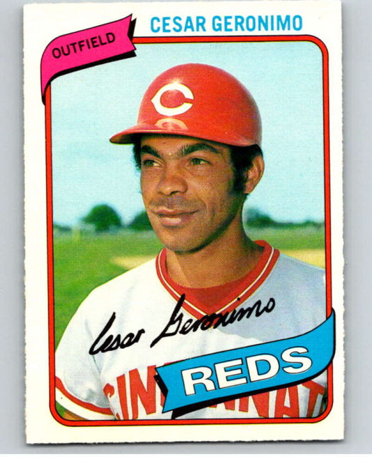 1980 O-Pee-Chee #247 Cesar Geronimo  Cincinnati Reds  V79584 Image 1