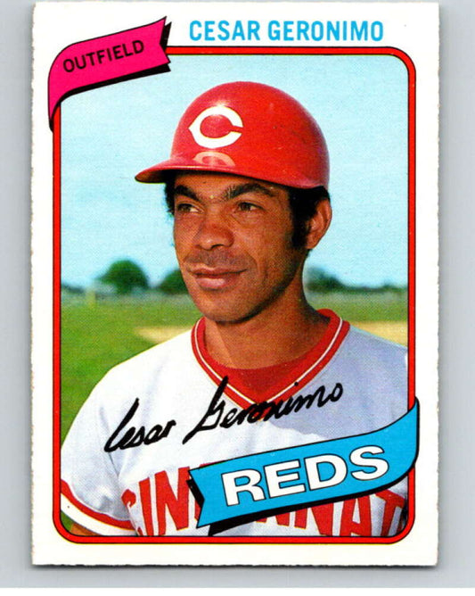 1980 O-Pee-Chee #247 Cesar Geronimo  Cincinnati Reds  V79585 Image 1