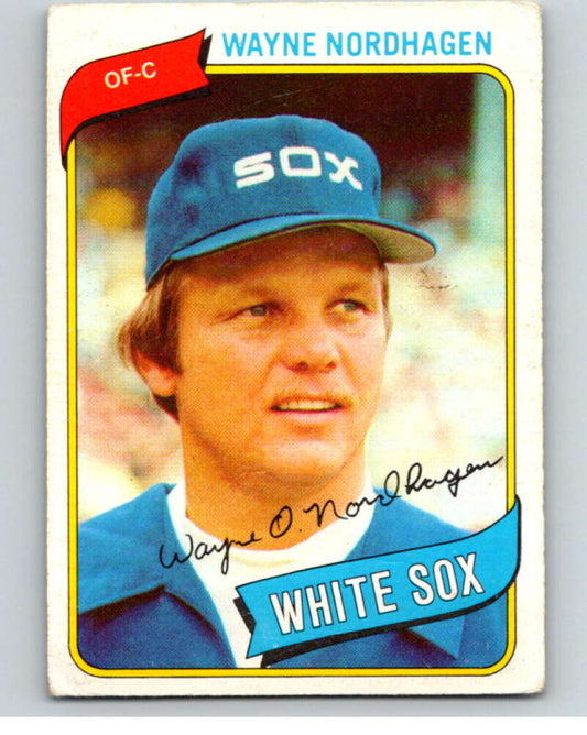 1980 O-Pee-Chee #253 Wayne Nordhagen  Chicago White Sox  V79611 Image 1