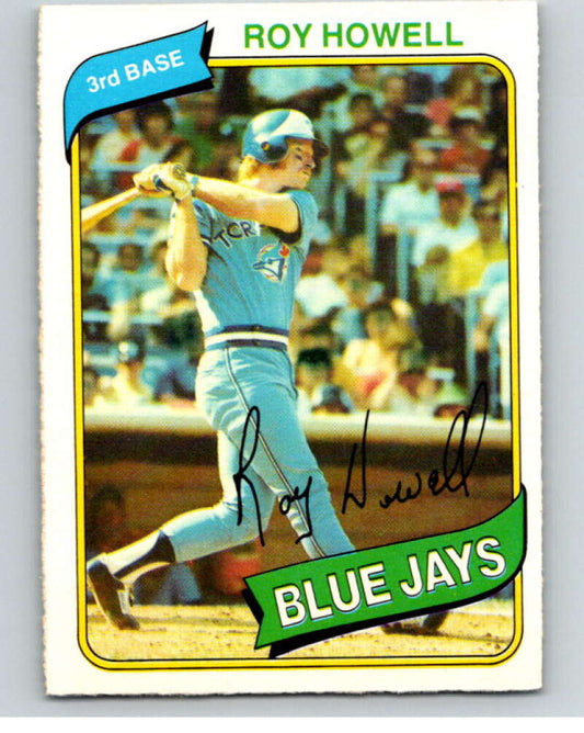 1980 O-Pee-Chee #254 Roy Howell  Toronto Blue Jays  V79613 Image 1