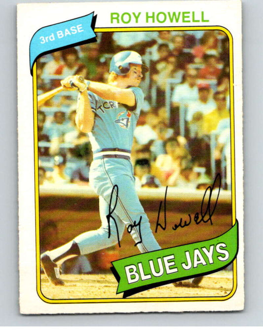1980 O-Pee-Chee #254 Roy Howell  Toronto Blue Jays  V79614 Image 1