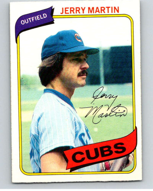1980 O-Pee-Chee #256 Jerry Martin  Chicago Cubs  V79619 Image 1
