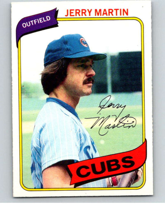 1980 O-Pee-Chee #256 Jerry Martin  Chicago Cubs  V79620 Image 1
