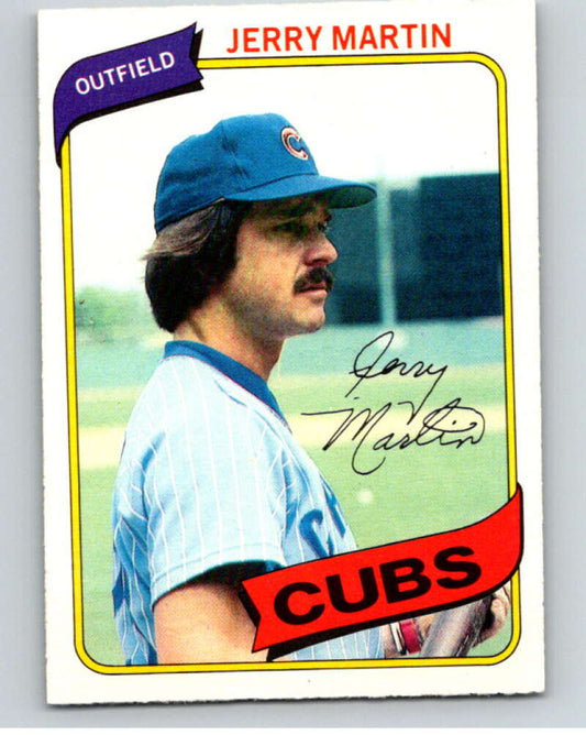1980 O-Pee-Chee #256 Jerry Martin  Chicago Cubs  V79621 Image 1