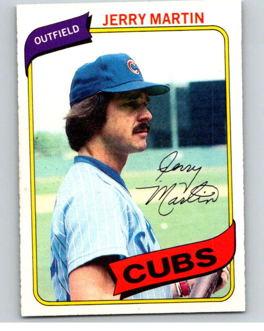 1980 O-Pee-Chee #256 Jerry Martin  Chicago Cubs  V79622 Image 1