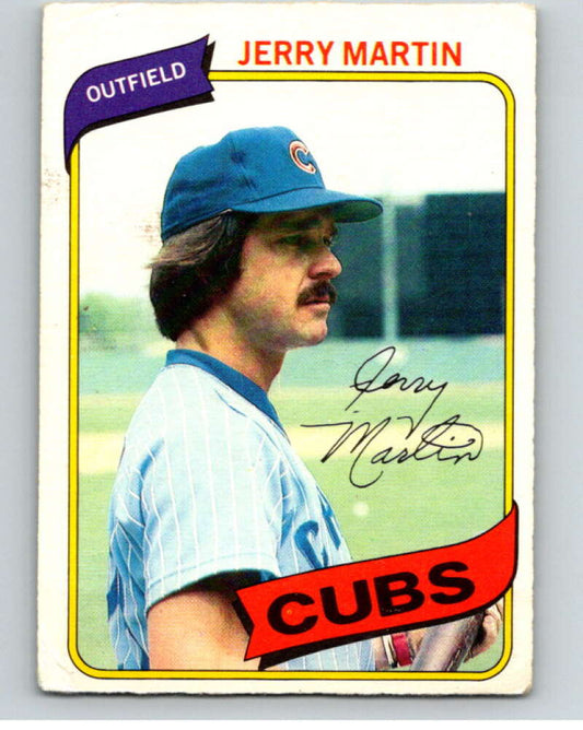 1980 O-Pee-Chee #256 Jerry Martin  Chicago Cubs  V79623 Image 1