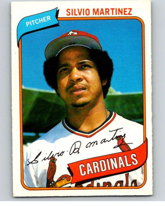 1980 O-Pee-Chee #258 Silvio Martinez  St. Louis Cardinals  V79627 Image 1