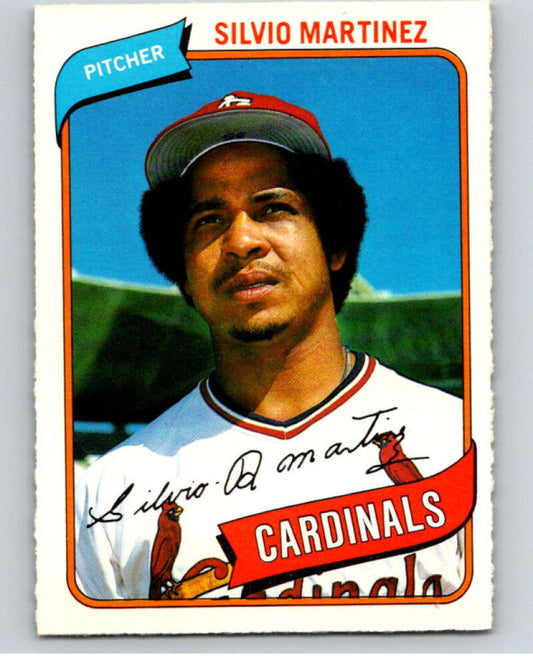 1980 O-Pee-Chee #258 Silvio Martinez  St. Louis Cardinals  V79628 Image 1