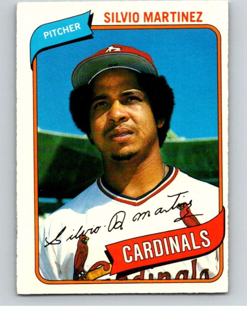 1980 O-Pee-Chee #258 Silvio Martinez  St. Louis Cardinals  V79629 Image 1