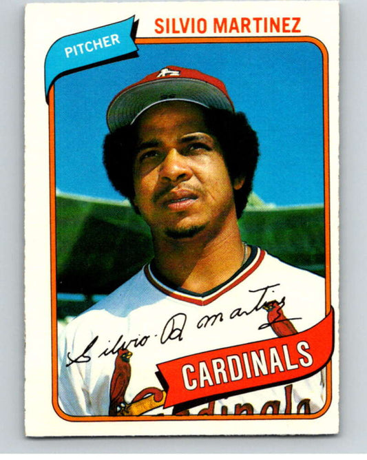 1980 O-Pee-Chee #258 Silvio Martinez  St. Louis Cardinals  V79629 Image 1