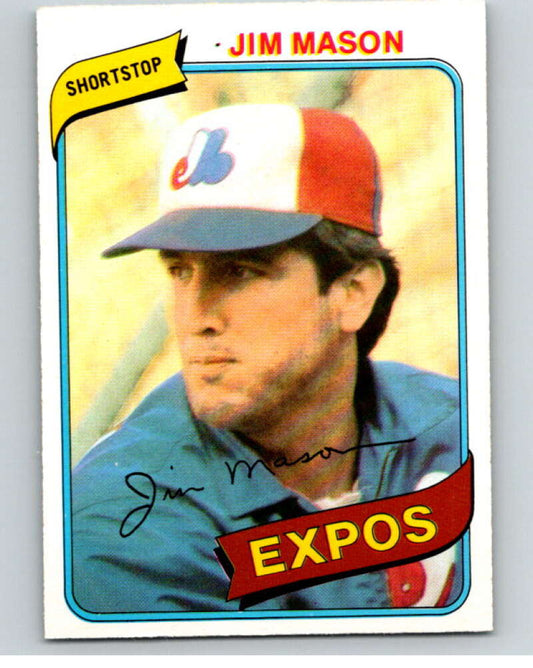 1980 O-Pee-Chee #259 Jim Mason  Montreal Expos  V79630 Image 1
