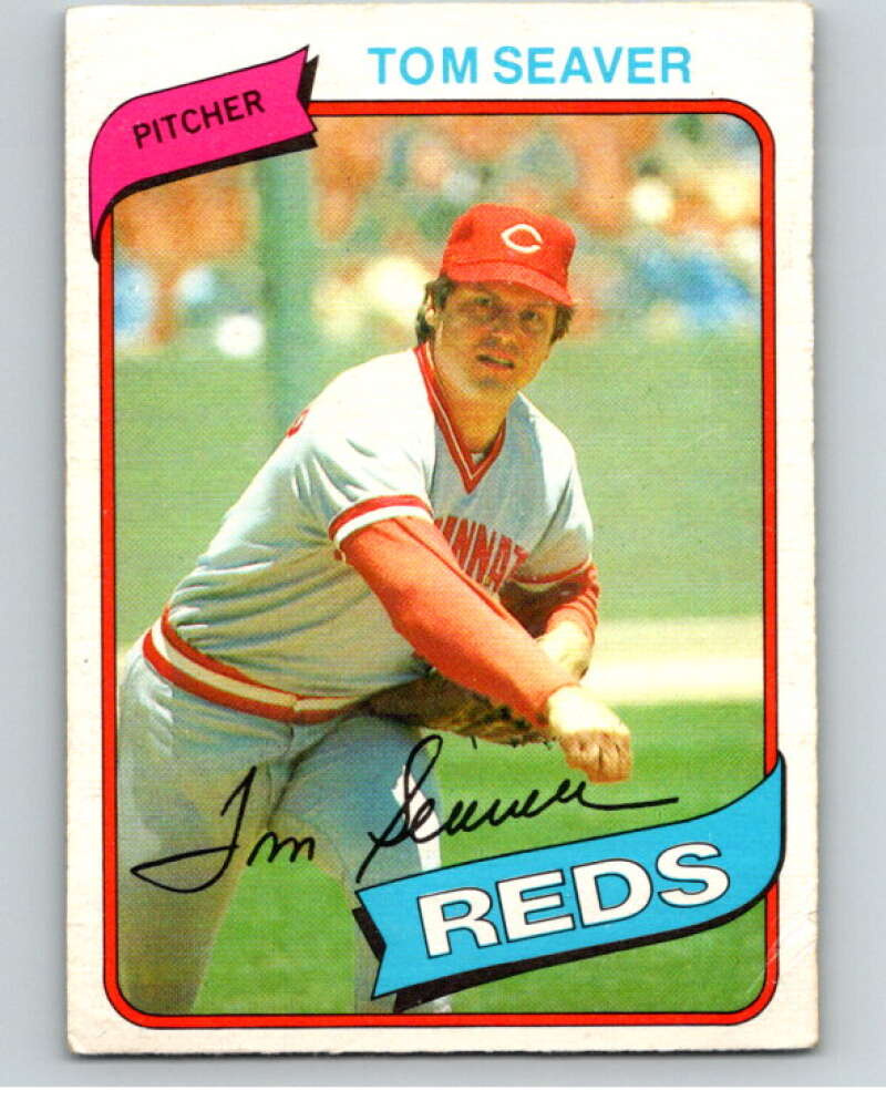 1980 O-Pee-Chee #260 Tom Seaver  Cincinnati Reds  V79634 Image 1