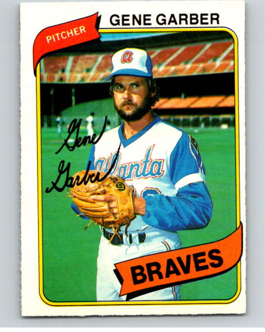 1980 O-Pee-Chee #263 Gene Garber  Atlanta Braves  V79644 Image 1