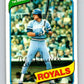 1980 O-Pee-Chee #273 Clint Hurdle  Kansas City Royals  V79665 Image 1