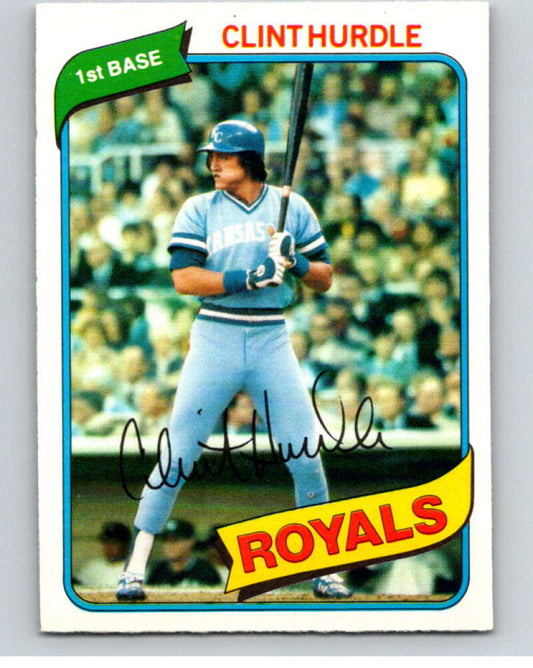 1980 O-Pee-Chee #273 Clint Hurdle  Kansas City Royals  V79665 Image 1