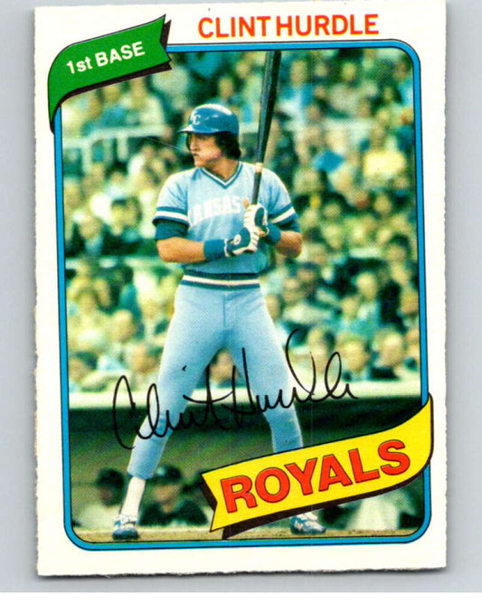 1980 O-Pee-Chee #273 Clint Hurdle  Kansas City Royals  V79666 Image 1