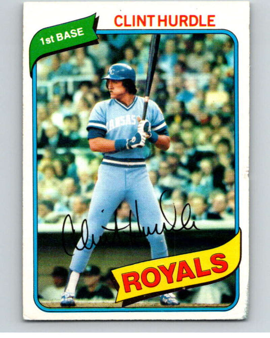 1980 O-Pee-Chee #273 Clint Hurdle  Kansas City Royals  V79667 Image 1