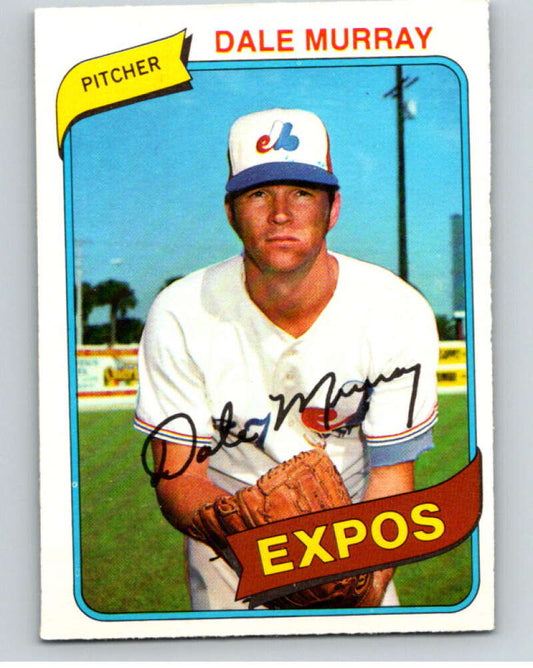 1980 O-Pee-Chee #274 Dale Murray  Montreal Expos  V79668 Image 1