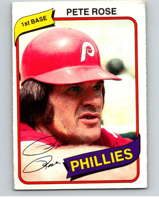 1980 O-Pee-Chee #282 Pete Rose  Cincinnati Reds  V79686 Image 1