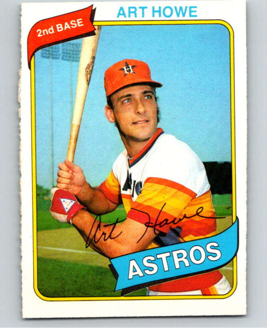 1980 O-Pee-Chee #287 Art Howe  Houston Astros  V79700 Image 1