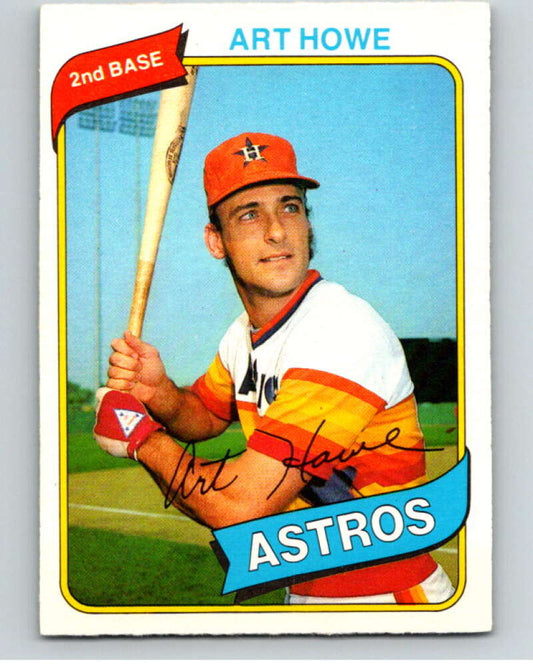 1980 O-Pee-Chee #287 Art Howe  Houston Astros  V79702 Image 1