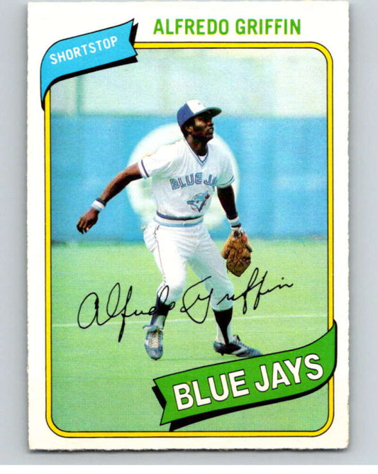 1980 O-Pee-Chee #290 Alfredo Griffin  Toronto Blue Jays  V79708 Image 1