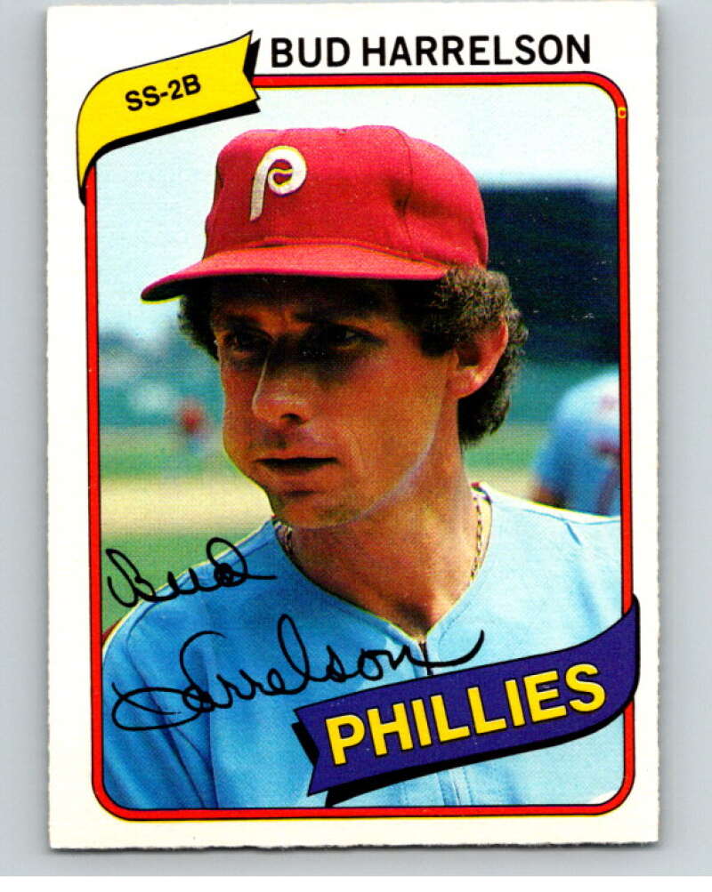 1980 O-Pee-Chee #294 Bud Harrelson  Philadelphia Phillies  V79718 Image 1