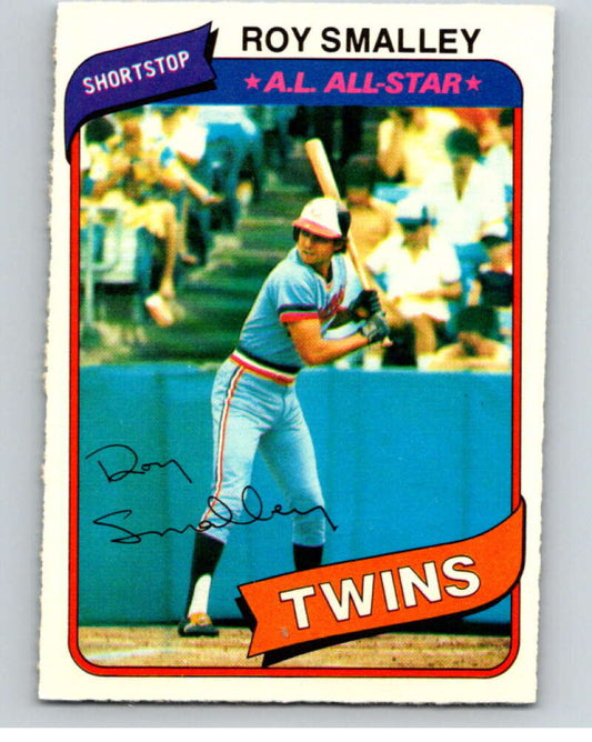 1980 O-Pee-Chee #296 Roy Smalley  Minnesota Twins  V79725 Image 1