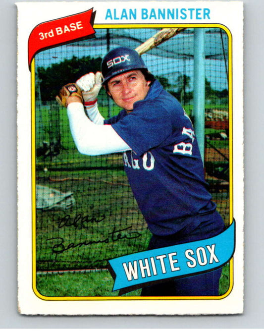1980 O-Pee-Chee #317 Alan Bannister  Chicago White Sox  V79779 Image 1