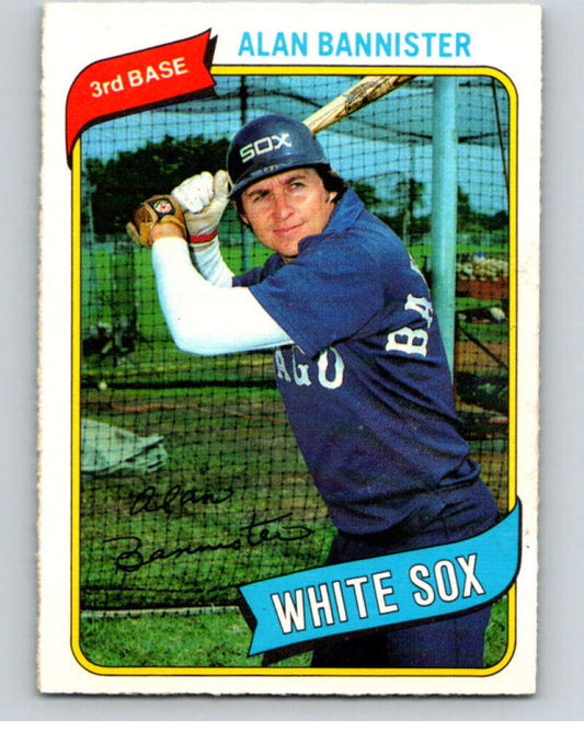 1980 O-Pee-Chee #317 Alan Bannister  Chicago White Sox  V79780 Image 1